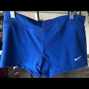 royal blue nike volleyball spandex